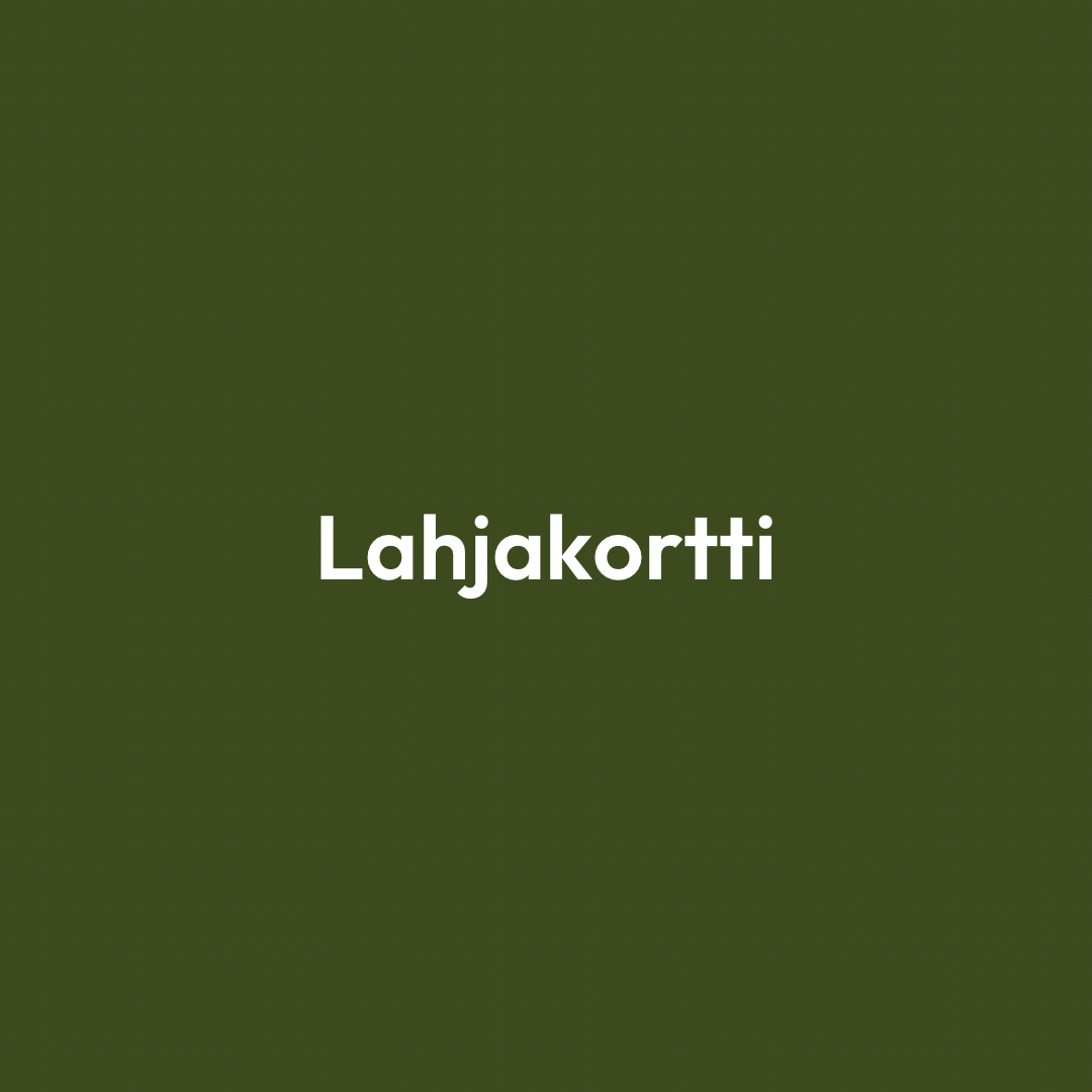 Lahjakortti