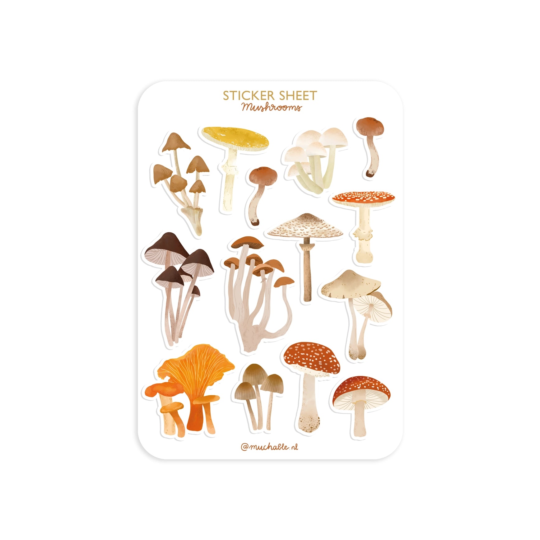 Mushrooms -tarra-arkki